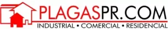 a red and black logo
